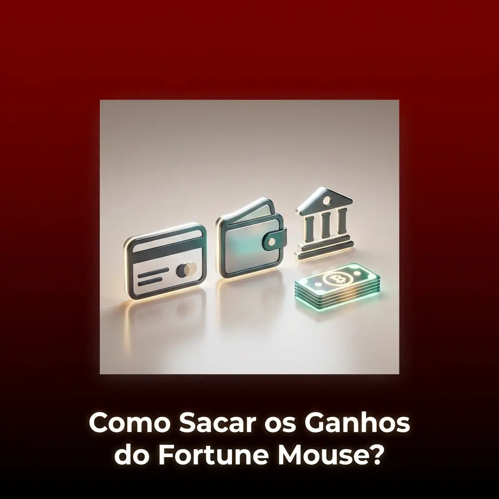 Passo a passo para sacar ganhos do Fortune Mouse via Pix ou criptomoeda no aplicativo