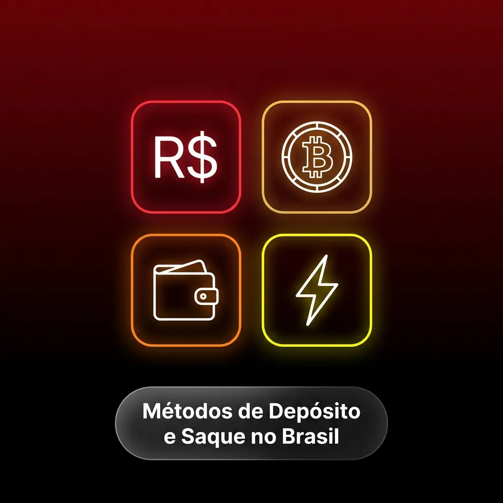 Métodos de depósito e saque em cassinos no Brasil: Pix, Boleto, carteiras digitais e criptomoedas