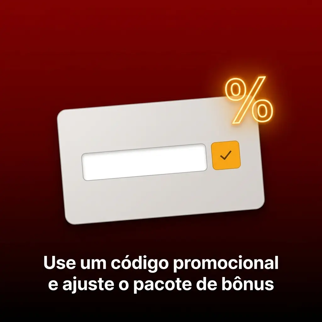 Tabela com marcas e códigos promocionais para destravar ofertas no cadastro ou depósito e ajustar pacote de bônus